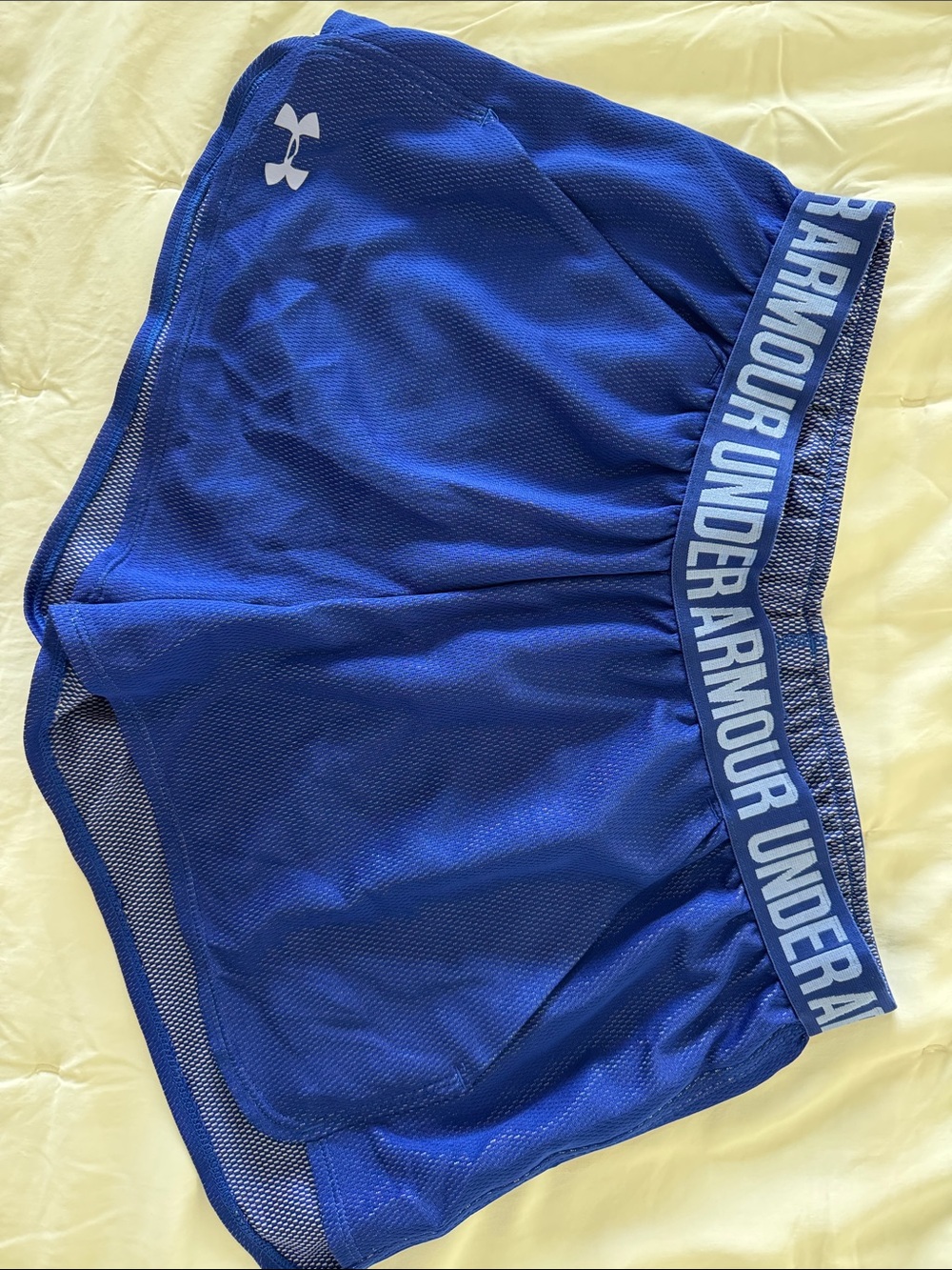 Under Armour Royal Blue Women's Athletic Mesh Shorts